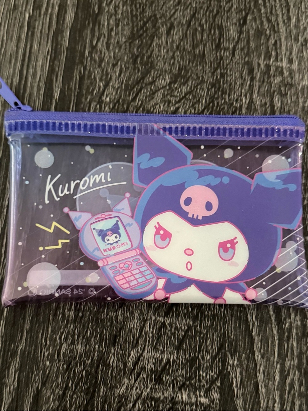 My Melody × Kuromi Zipper Bag My Sweet Piano Manga Comic Story Pouch Anime Zip